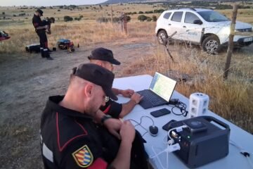 La UME se despliega en Ávila para intentar arreglar las tuberías que mantienen a la ciudad sin agua potable