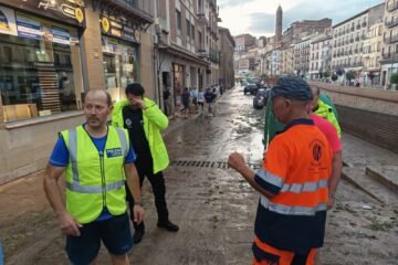 La dana causa una treintena de incidencias en todo Aragón e inundaciones en Tarazona