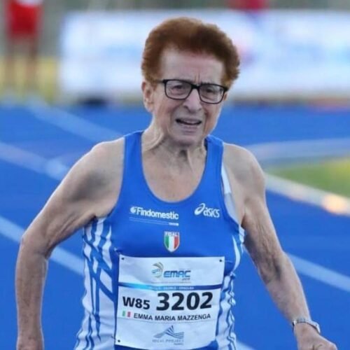 Emma María (92 años), la velocista de élite con las fibras musculares de una veinteañera: «Como pasta y huevos fritos»