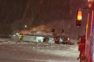 Mueren siete tripulantes tras estrellarse un avión privado en Maine (EE.UU.)