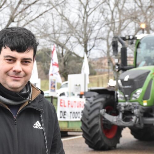David, agricultor, cambió la obra hace 12 años por el campo: «Soy del 9% de menores de 40 años, esto refleja el futuro»