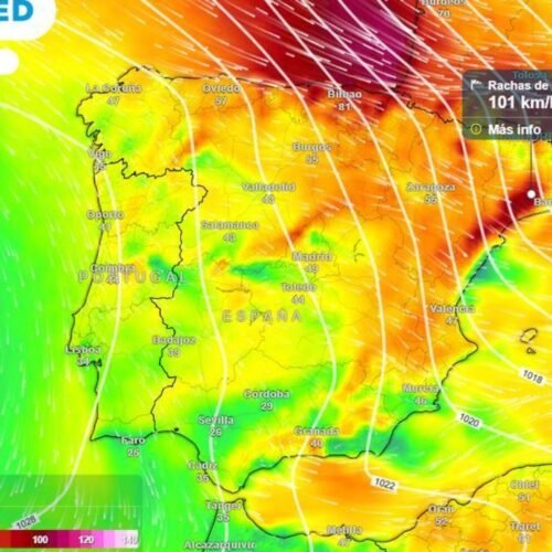 El temporal da una pequeña tregua, pero advierten: llega a CyL una nueva borrasca con lluvias, nieve y fuertes vientos