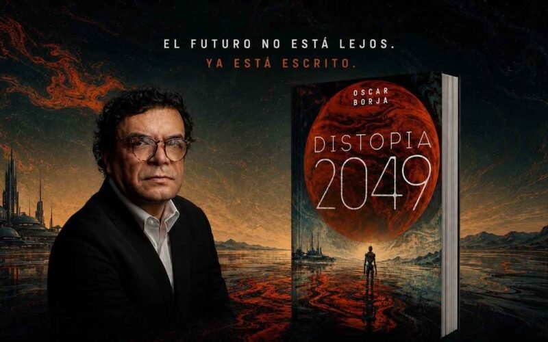 Oscar Borja sacude la ficción especulativa con su impactante thriller ‘Distopía 2049’