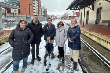 Proponen una nueva solución para la llegada de FEVE a León: reduciría el plazo a la mitad y costaría tres veces menos