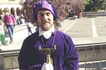 Francisco Blanco, de concejal en Valladolid a mayordomo en Medina de Rioseco: “Vivo con fervor las dos semanas santas”