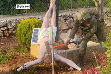 Israel confirma que uno de sus soldados golpeó una estatua de Jesús en Líbano y dice que «se tomarán medidas oportunas»