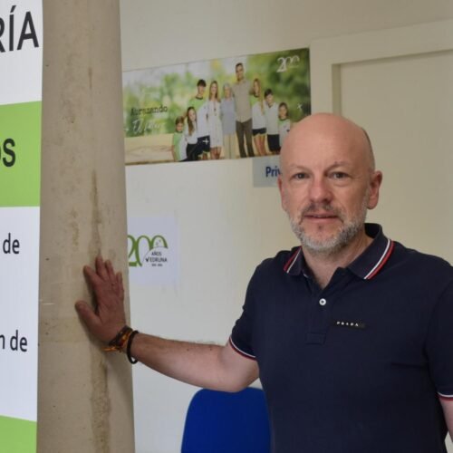 David, el director del centro concertado de Castilla y León con la mejor nota en la PAU: «Cada alumno tiene nombre»