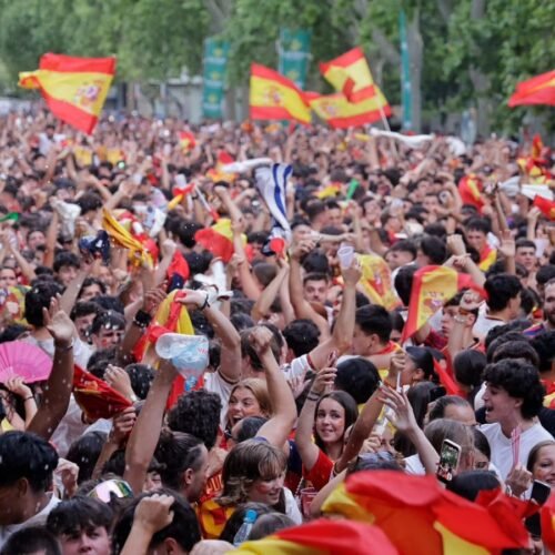 Pantallas gigantes y amplios dispositivos de seguridad para vivir la final del Mundial en Castilla y León