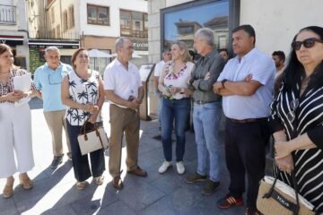 Isabel Blanco promete a los afectados por el incendio de Ávila que «no van a estar solos»: «Estamos con ellos»