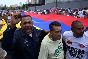 Seguidores de María Corina Machado salen en defensa de la libertad en la capital venezolana