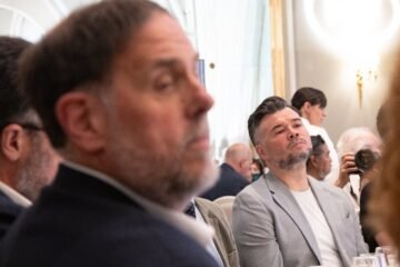 Junqueras apuesta “sin duda” por Rufián como candidato de ERC a las generales: “Es amigo mío, es mi compañero”