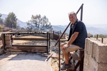 Diez minutos entre la vida y la muerte: la huida de Luis del incendio de la Vall d’Uixó