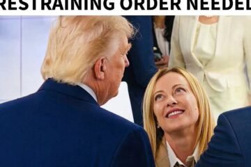 Trump calienta la cumbre de la OTAN burlándose de los ojitos que le pone Meloni: «Hace falta una orden de alejamiento»