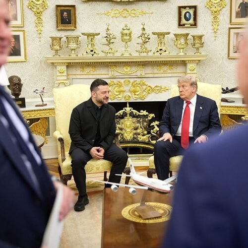 Zelenski urge a Trump a redoblar la presión para terminar la guerra