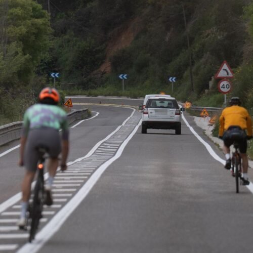 Siete heridos tras una caída durante una marcha cicloturista en Carrizo: dos han sido trasladados al hospital