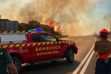 DIRECTO | El incendio de Guijuelo baja a nivel 0 tras desaparecer el riesgo para los bienes aislados