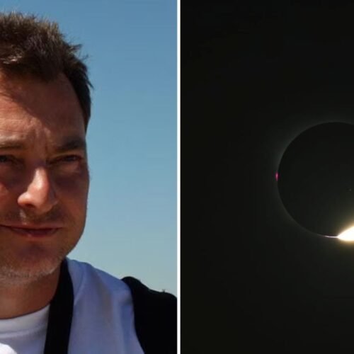 Juan Antonio Medina, físico y naturalista: «Ha habido una gran diferencia con el eclipse solar total de Francia en 1999»
