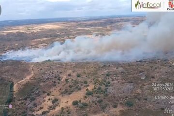 DIRECTO | Declarado de nivel 2 un incendio en Villalcampo, dentro de la provincia de Zamora: amenaza a poblaciones