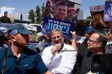 El ministro de Seguridad de Israel propone matar de forma «selectiva» cada noche «a unos 30 o 40» palestinos