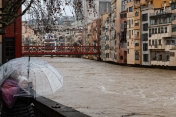 Cataluña en alerta naranja por lluvias y tormentas este lunes