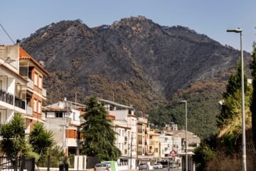 Dentro del corazón quemado del parque natural de la Sierra de Espadán