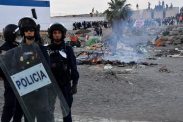 Los disturbios en Ceuta, en imágenes