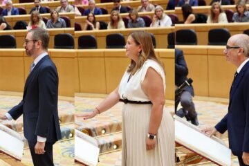Javier Iglesias, Javier Maroto y Clara Martín ya son senadores por Castilla y León