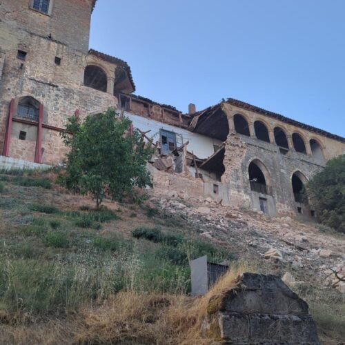 El Ayuntamiento de Almazán se compromete a adquirir el Palacio de los Hurtado una vez consolidado