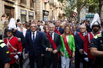 La Mercè arranca con nuevos espacios como Glòries y ambiente político preelectoral