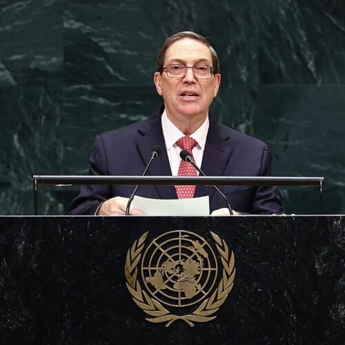 Cuba denuncia en la ONU que el bloqueo energético de EE.UU. es un «acto de guerra»