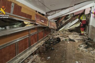 El derrumbe del techo de un bar en un pueblo de La Rioja causa 12 heridos