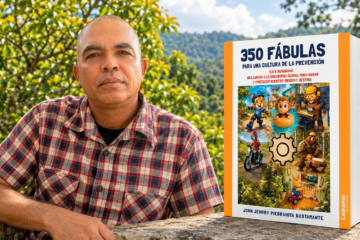 John Jenrry Piedrahita Bustamante enseña a prevenir accidentes a través de 350 fábulas protagonizadas por animales