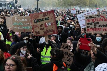Manifestación en París, en directo: última hora de las protestas y los disturbios en Francia hoy, sábado