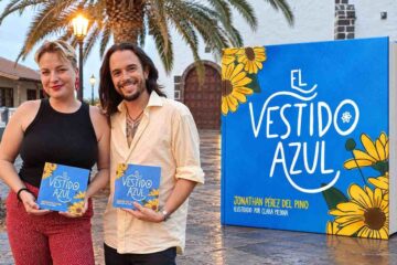 Jonathan Pérez del Pino rinde homenaje a su abuela en “El vestido azul”, un cuento infantil sobre la memoria de Garafía